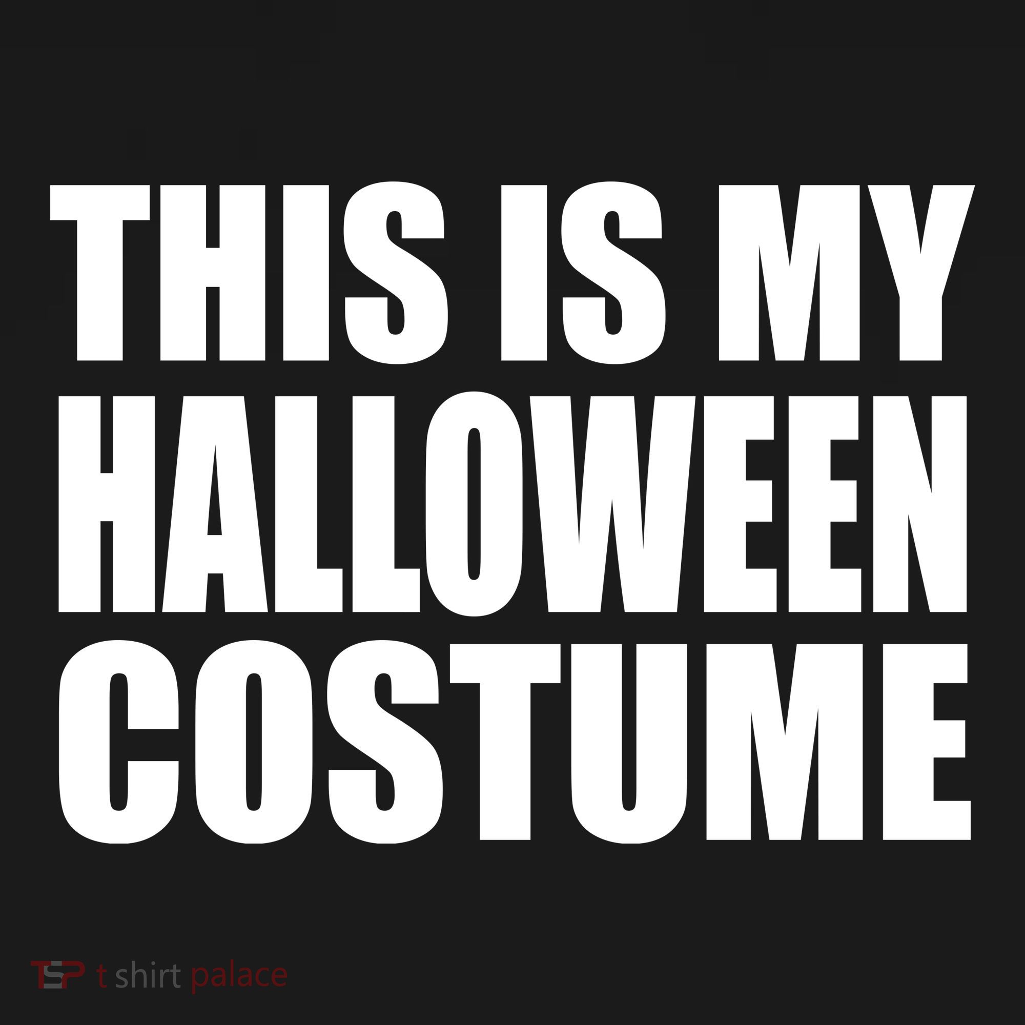 This Is My Halloween Costume Funny Backpack