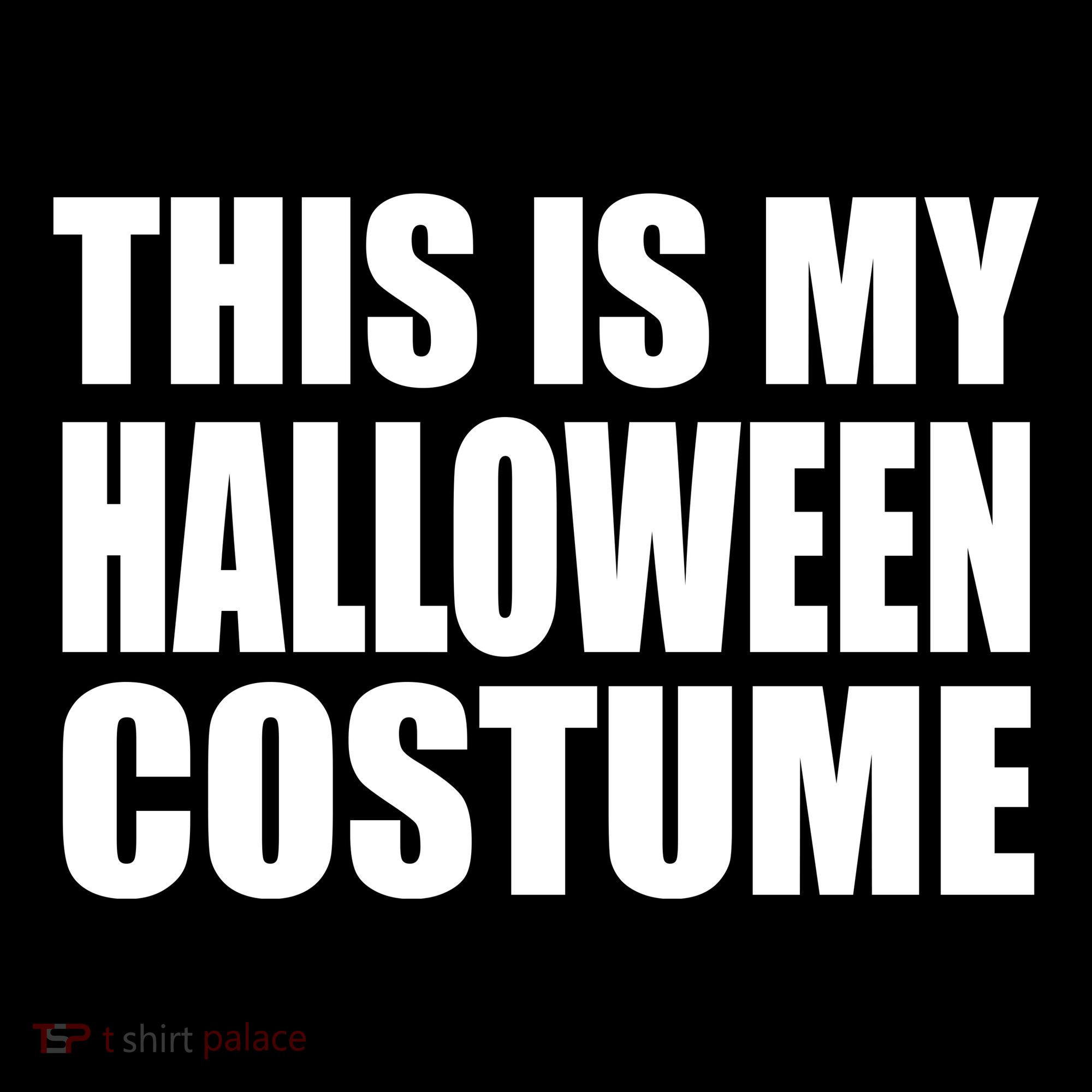 This Is My Halloween Costume Funny Coaster