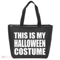 This Is My Halloween Costume Funny Tote Bag thumb 0