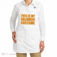 This Is My Halloween Costume Funny Apron thumb 2