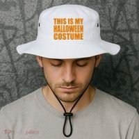 This Is My Halloween Costume Funny Bucket Hat thumb 2