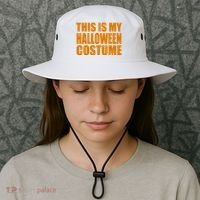 This Is My Halloween Costume Funny Bucket Hat thumb 3