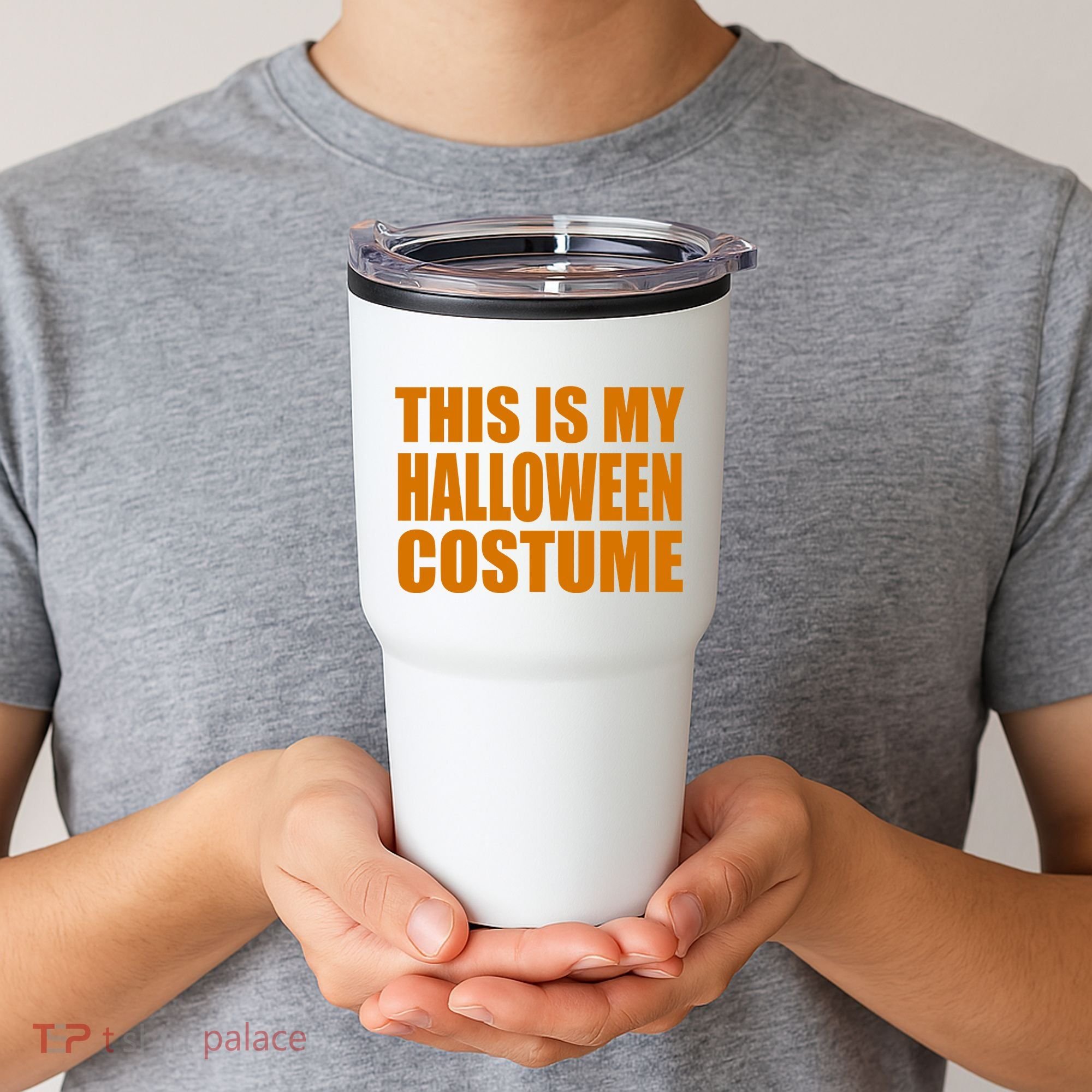 This Is My Halloween Costume Funny Tumbler