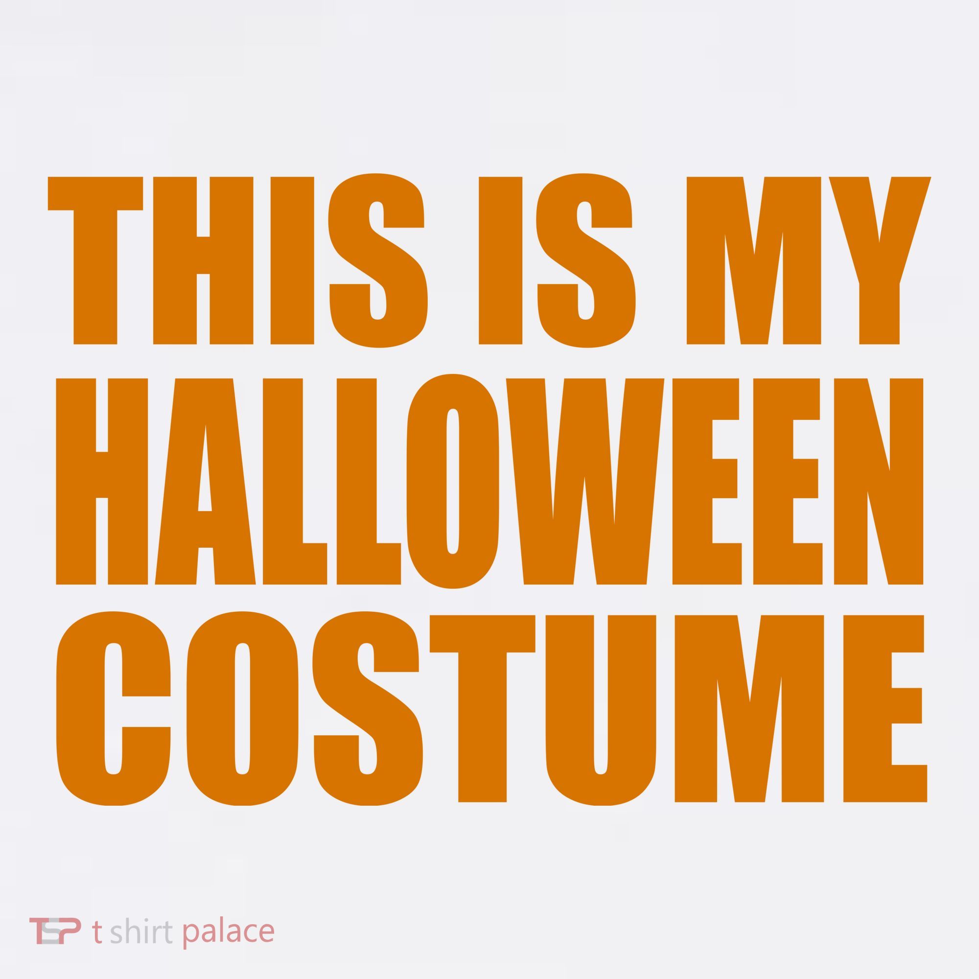This Is My Halloween Costume Funny Mousepad