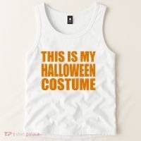 This Is My Halloween Costume Funny Tank Top thumb 2