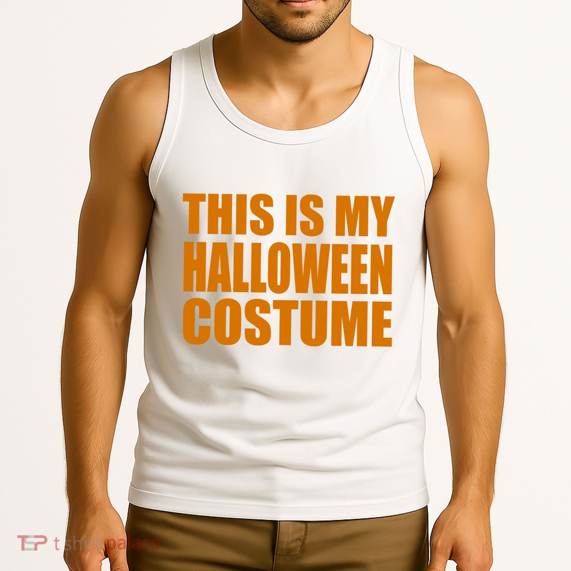 This Is My Halloween Costume Funny Tank Top