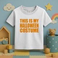 This Is My Halloween Costume Funny Toddler T-Shirt thumb 3