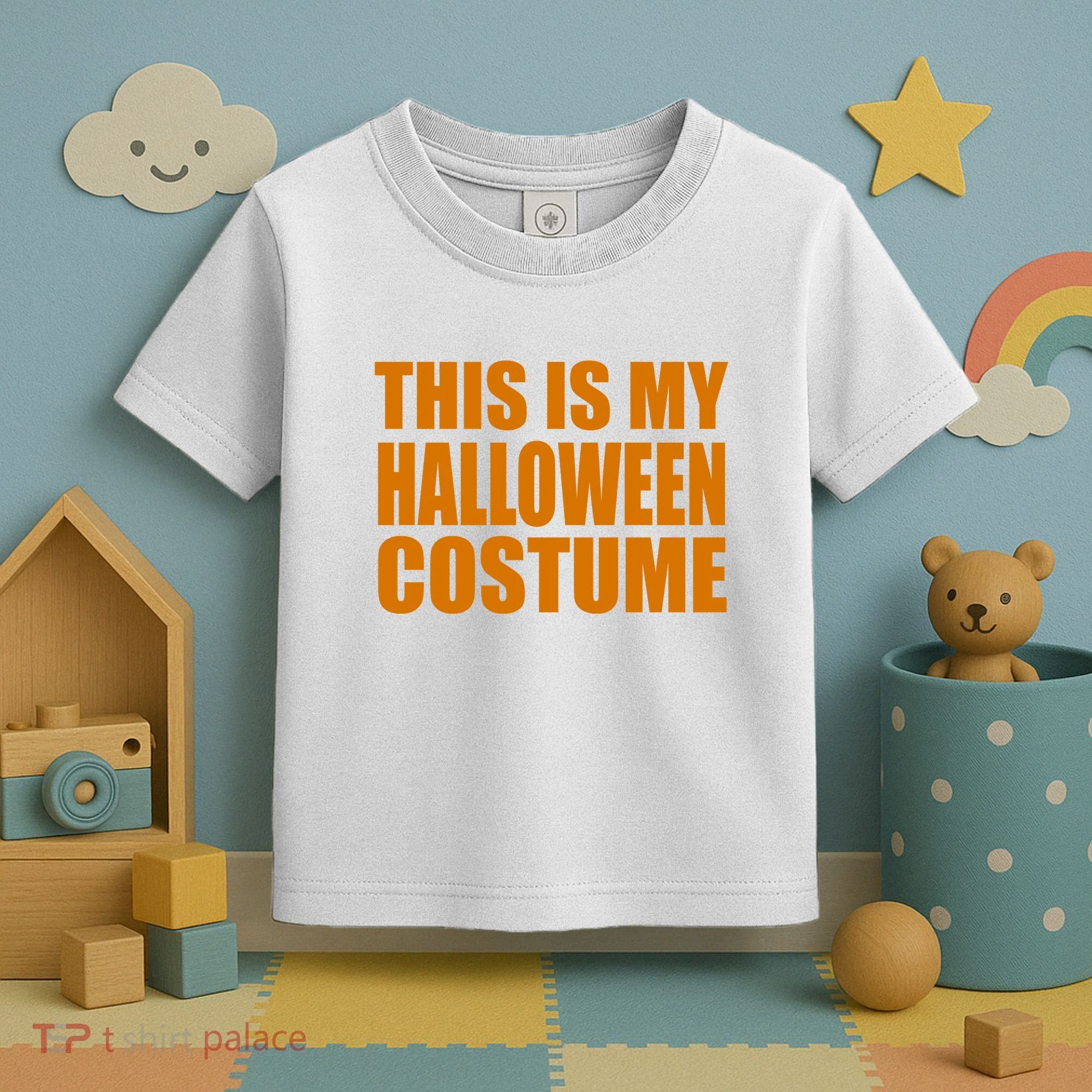 This Is My Halloween Costume Funny Toddler T-Shirt