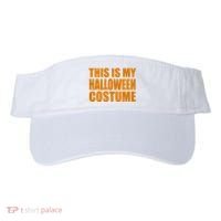 This Is My Halloween Costume Funny Visor thumb 0