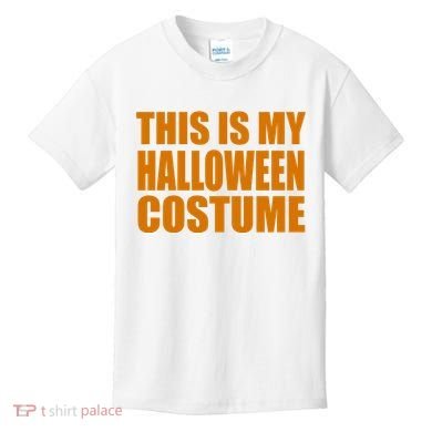 This Is My Halloween Costume Funny Kids T-Shirt