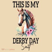 This Is My Derby Day Suit Horse Racing Tote Bag thumb 4