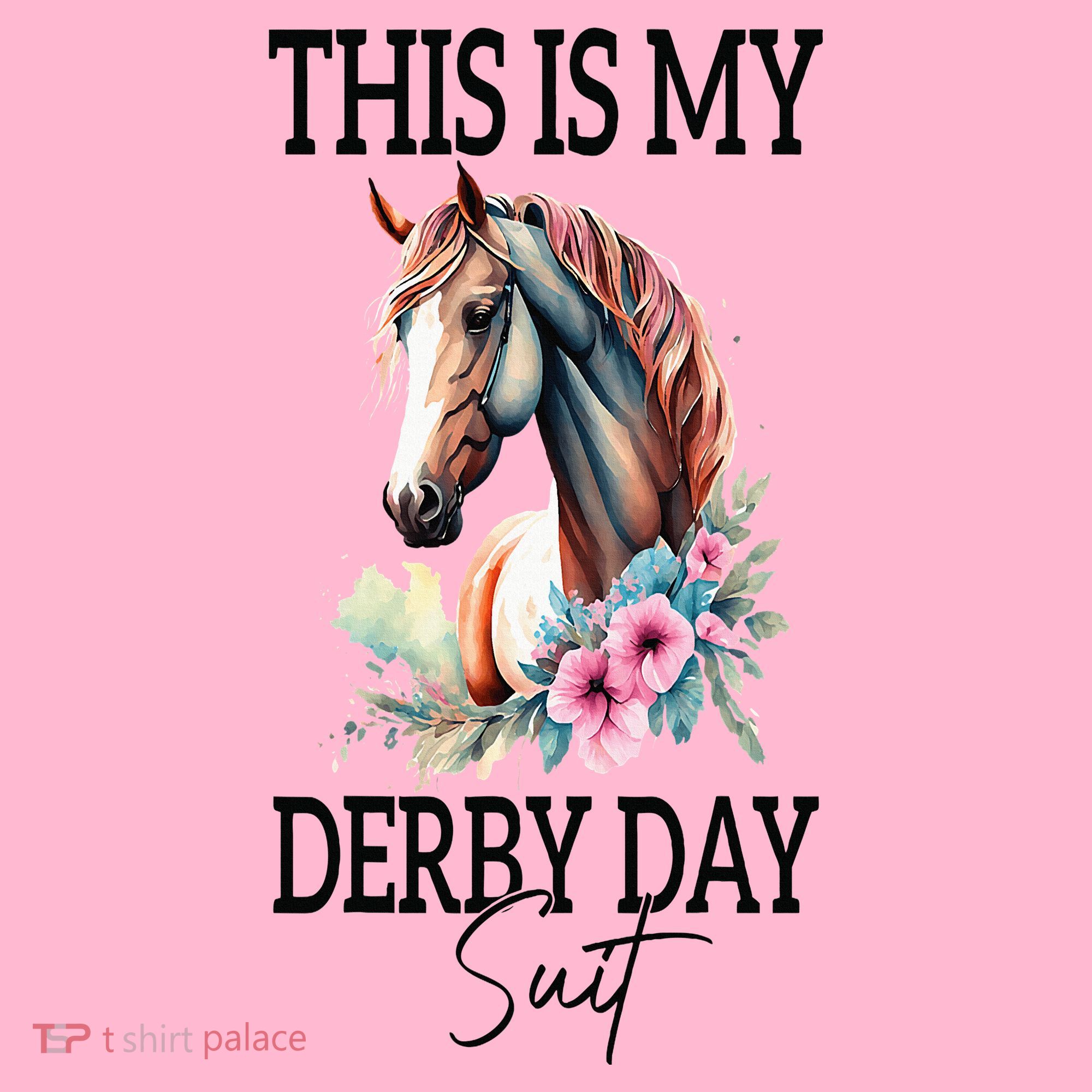 This Is My Derby Day Suit Horse Racing Coaster