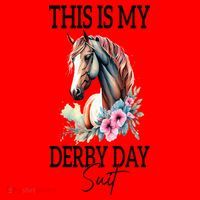 This Is My Derby Day Suit Horse Racing Santa Hat thumb 1