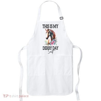 This Is My Derby Day Suit Horse Racing Apron