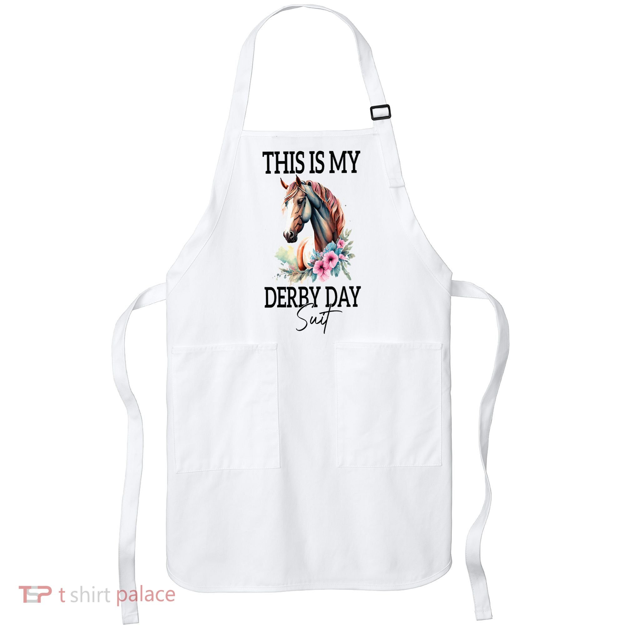 This Is My Derby Day Suit Horse Racing Apron