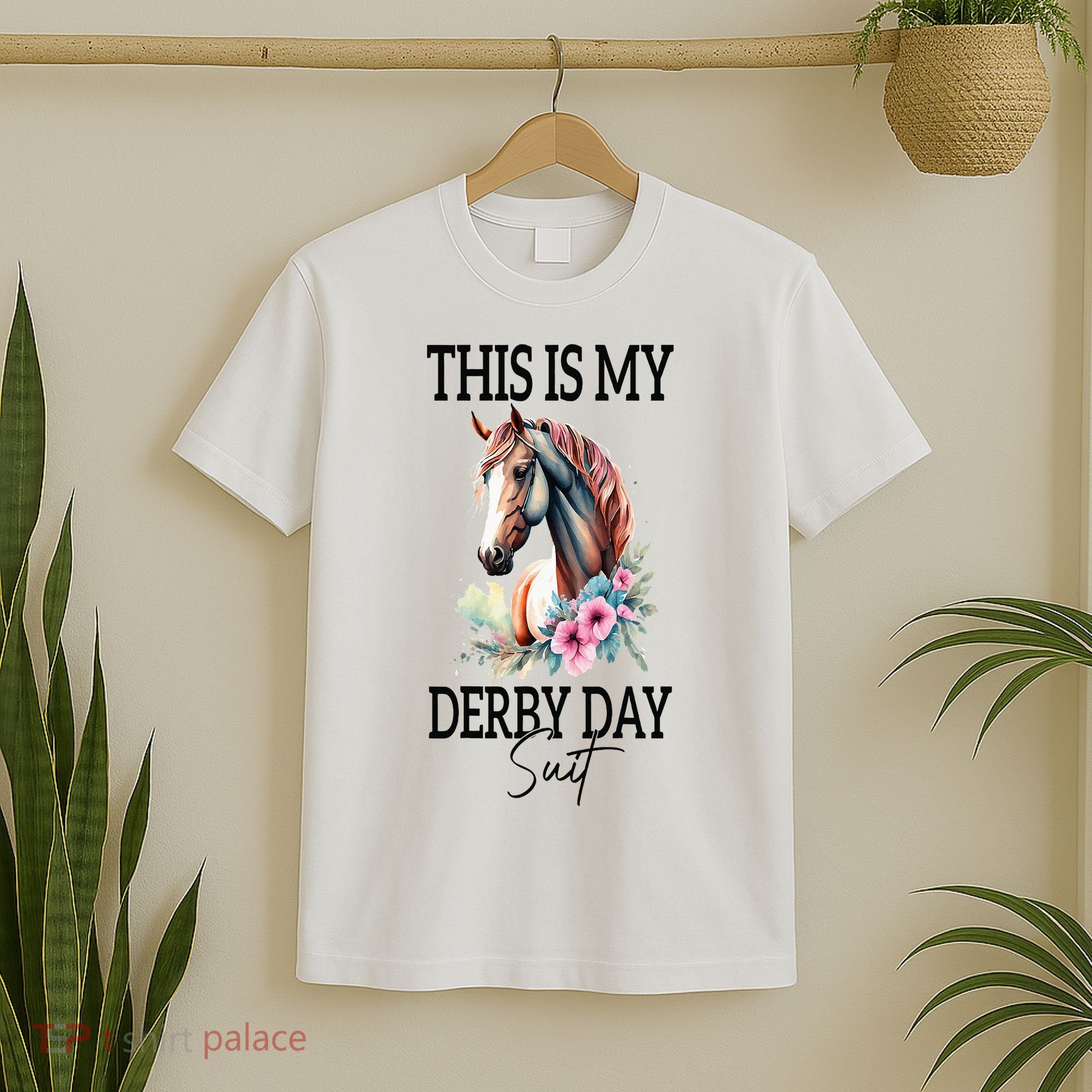 This Is My Derby Day Suit Horse Racing T-Shirt
