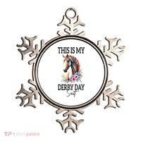 This Is My Derby Day Suit Horse Racing Ornament thumb 0
