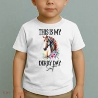 This Is My Derby Day Suit Horse Racing Toddler T-Shirt thumb 2