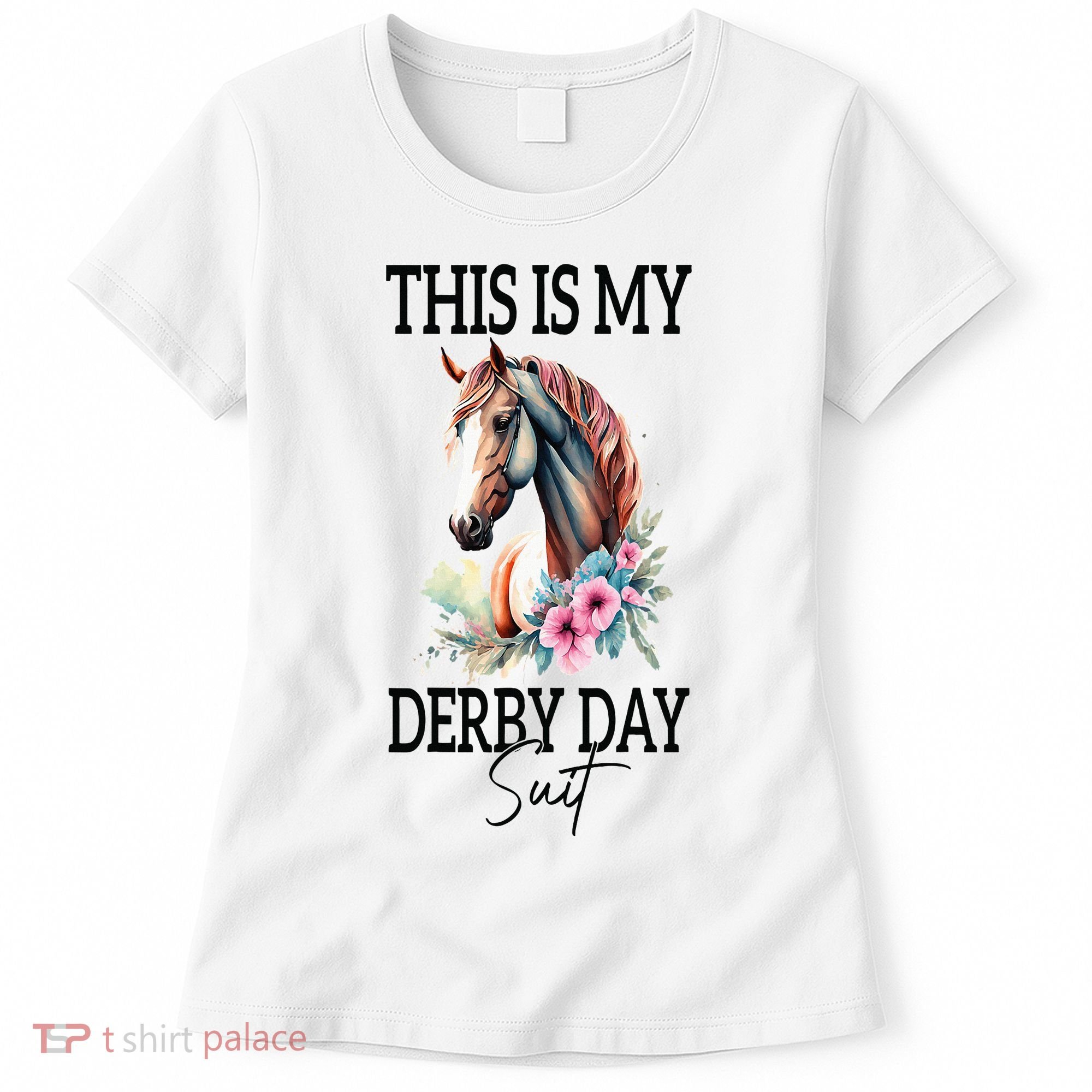 This Is My Derby Day Suit Horse Racing Women's T-Shirt
