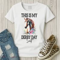 This Is My Derby Day Suit Horse Racing Women's T-Shirt thumb 3