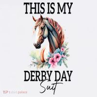 This Is My Derby Day Suit Horse Racing Women's T-Shirt thumb 6