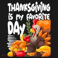 Thanksgiving Is My Favorite Day Turkey Coaster thumb 2