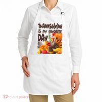 Thanksgiving Is My Favorite Day Turkey Apron thumb 2