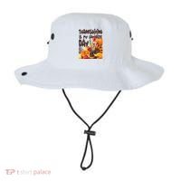Thanksgiving Is My Favorite Day Turkey Bucket Hat thumb 0
