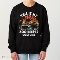 This Is My Zoo Keeper Costume Zoo Garden Animal Lover Keeper Women's Sweatshirt thumb 0