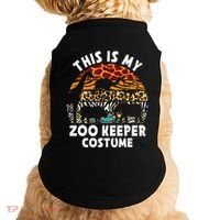 This Is My Zoo Keeper Costume Zoo Garden Animal Lover Keeper Doggie Tank thumb 0