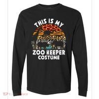 This Is My Zoo Keeper Costume Zoo Garden Animal Lover Keeper Comfort Colors Heavyweight Long Sleeve T-Shirt thumb 0