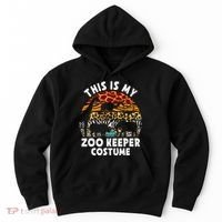 This Is My Zoo Keeper Costume Zoo Garden Animal Lover Keeper Hoodie thumb 0