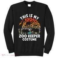 This Is My Zoo Keeper Costume Zoo Garden Animal Lover Keeper Sweatshirt thumb 0