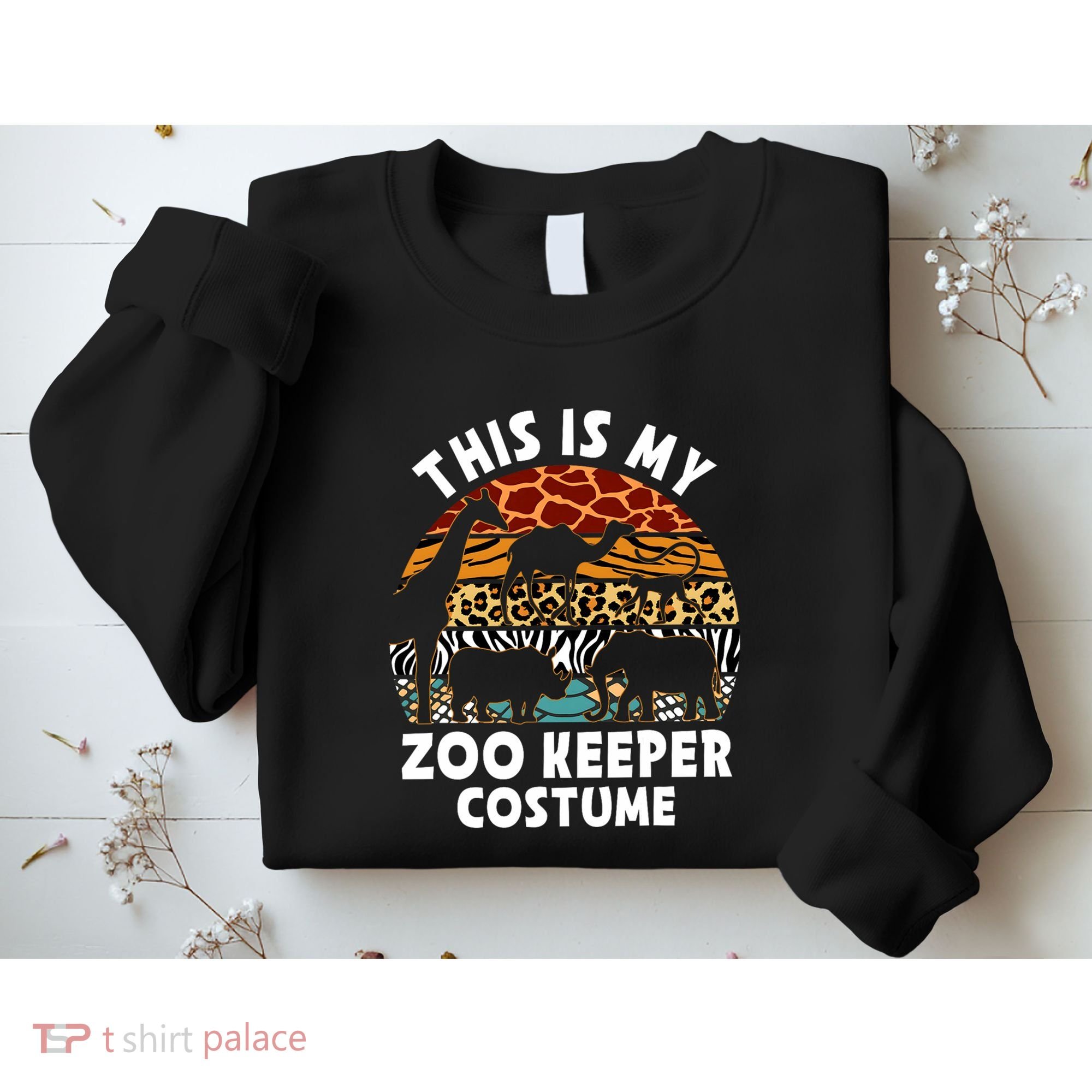 This Is My Zoo Keeper Costume Zoo Garden Animal Lover Keeper Sweatshirt