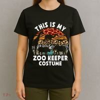 This Is My Zoo Keeper Costume Zoo Garden Animal Lover Keeper T-Shirt thumb 4