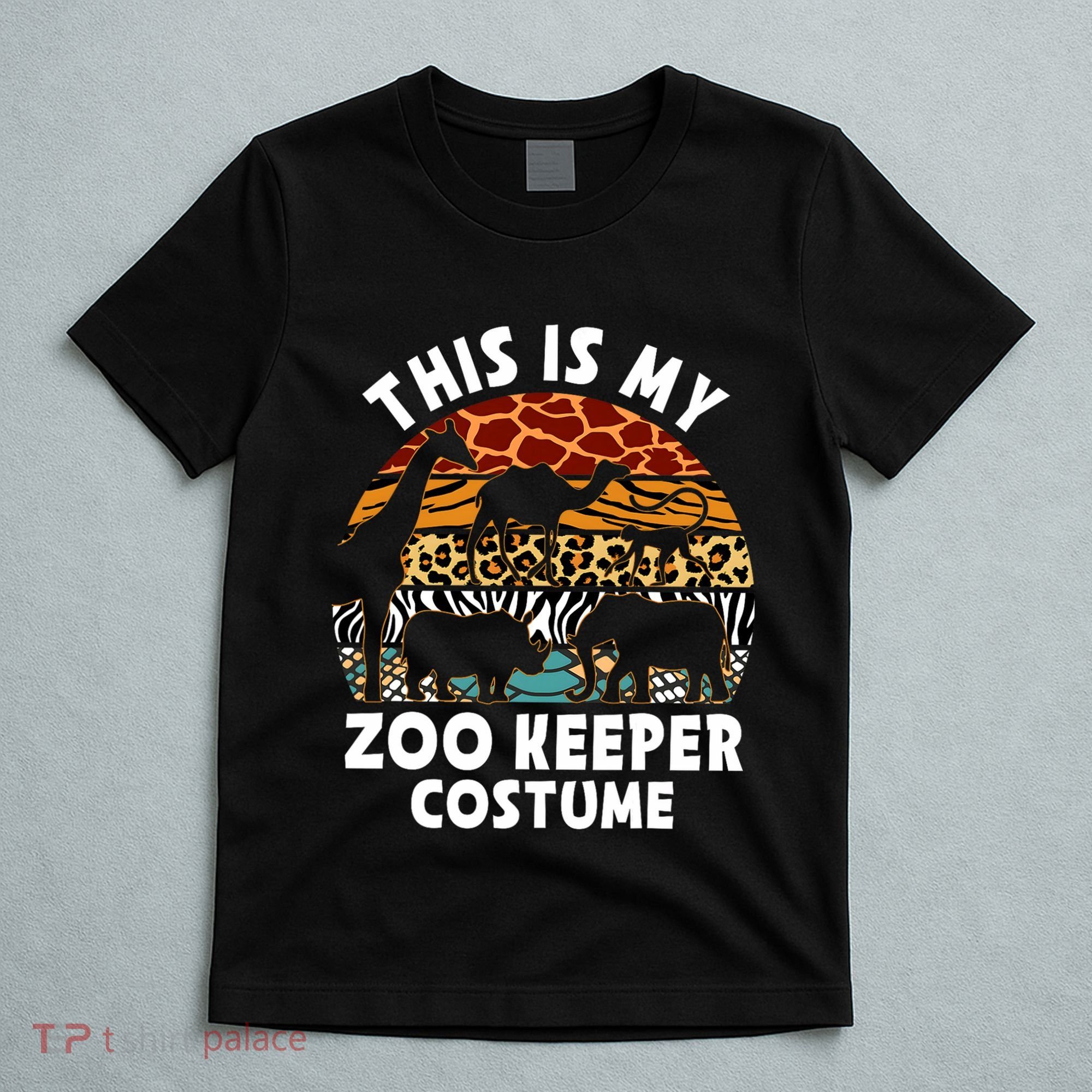 This Is My Zoo Keeper Costume Zoo Garden Animal Lover Keeper T-Shirt