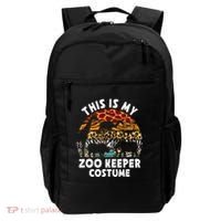 This Is My Zoo Keeper Costume Zoo Garden Animal Lover Keeper Backpack thumb 0