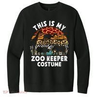 This Is My Zoo Keeper Costume Zoo Garden Animal Lover Keeper V.I.T. Fleece Crew Sweatshirt thumb 0