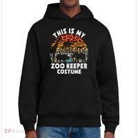 This Is My Zoo Keeper Costume Zoo Garden Animal Lover Keeper District V.I.T. Heavyweight Hoodie thumb 0