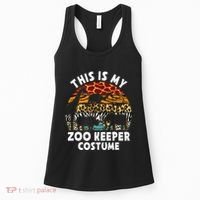 This Is My Zoo Keeper Costume Zoo Garden Animal Lover Keeper Women's Tank Top thumb 0