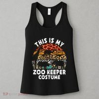 This Is My Zoo Keeper Costume Zoo Garden Animal Lover Keeper Women's Tank Top thumb 3
