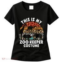 This Is My Zoo Keeper Costume Zoo Garden Animal Lover Keeper Women's T-Shirt thumb 0
