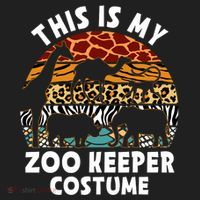 This Is My Zoo Keeper Costume Zoo Garden Animal Lover Keeper Kids Plaid Pajama Set thumb 2