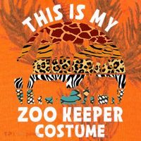 This Is My Zoo Keeper Costume Zoo Garden Animal Lover Keeper Kati Licensed 12" Camo Cuffed Beanie thumb 2