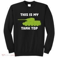 This Is My Tank Top Funny Military Army Sweatshirt thumb 0