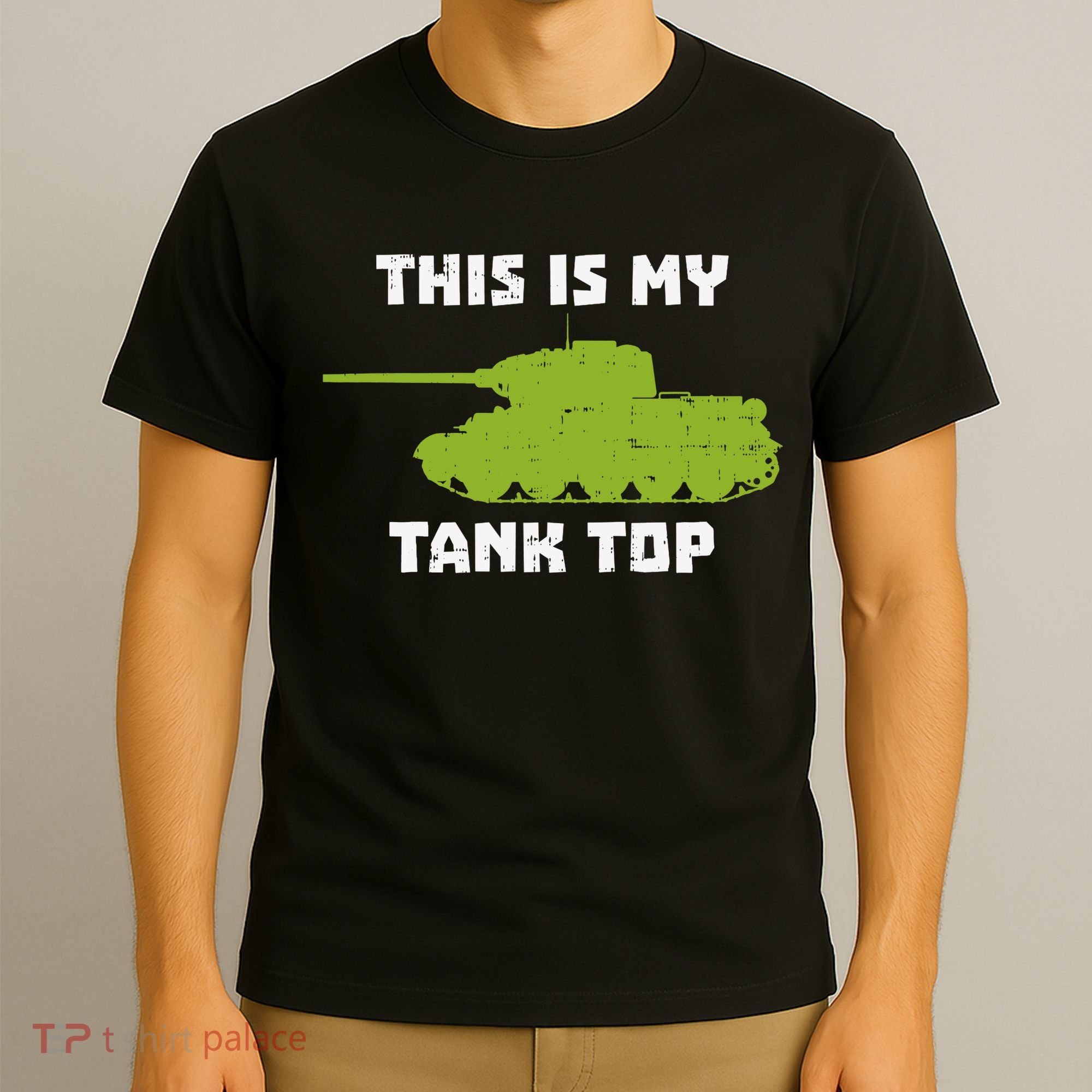 This Is My Tank Top Funny Military Army T-Shirt