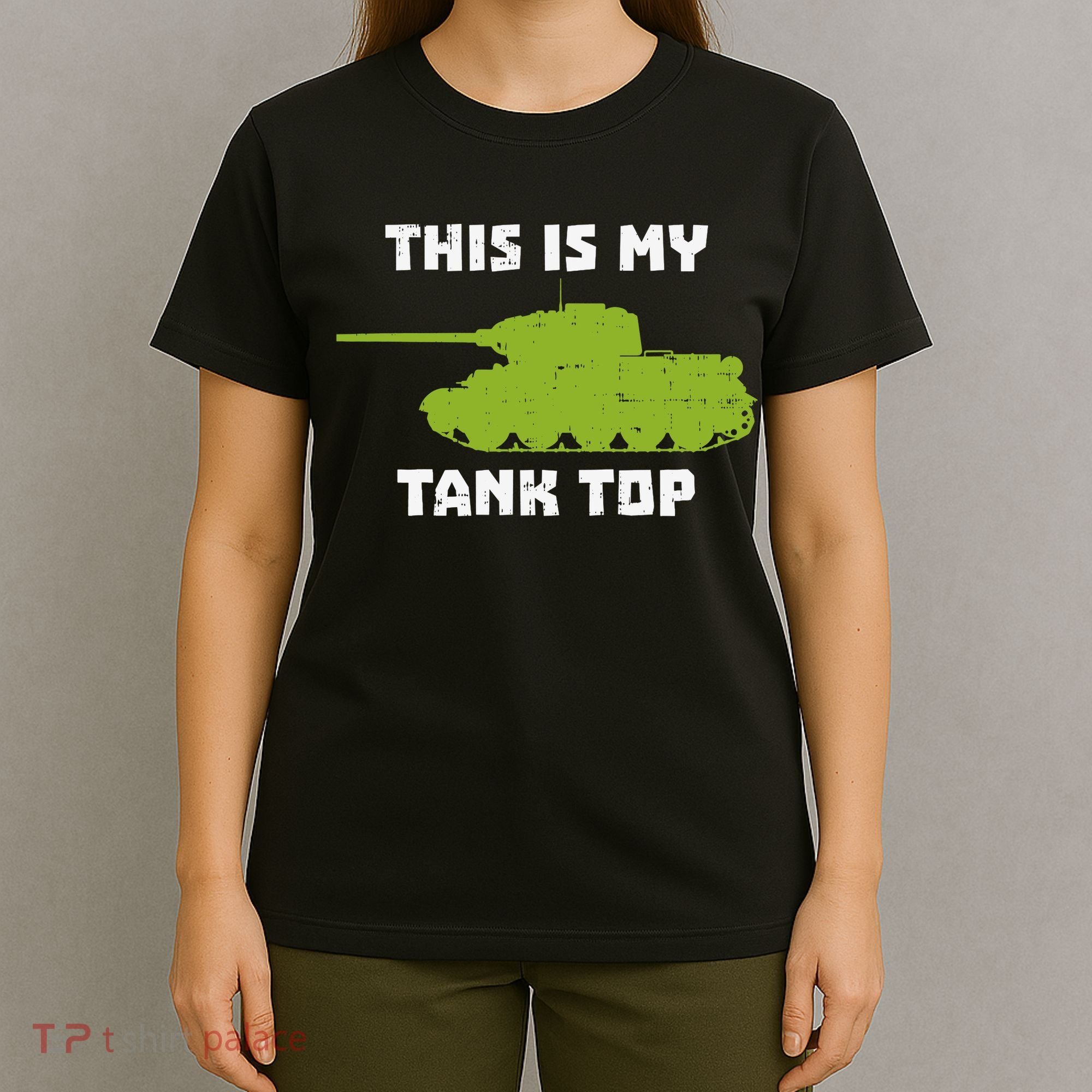 This Is My Tank Top Funny Military Army T-Shirt