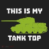 This Is My Tank Top Funny Military Army Hat thumb 2