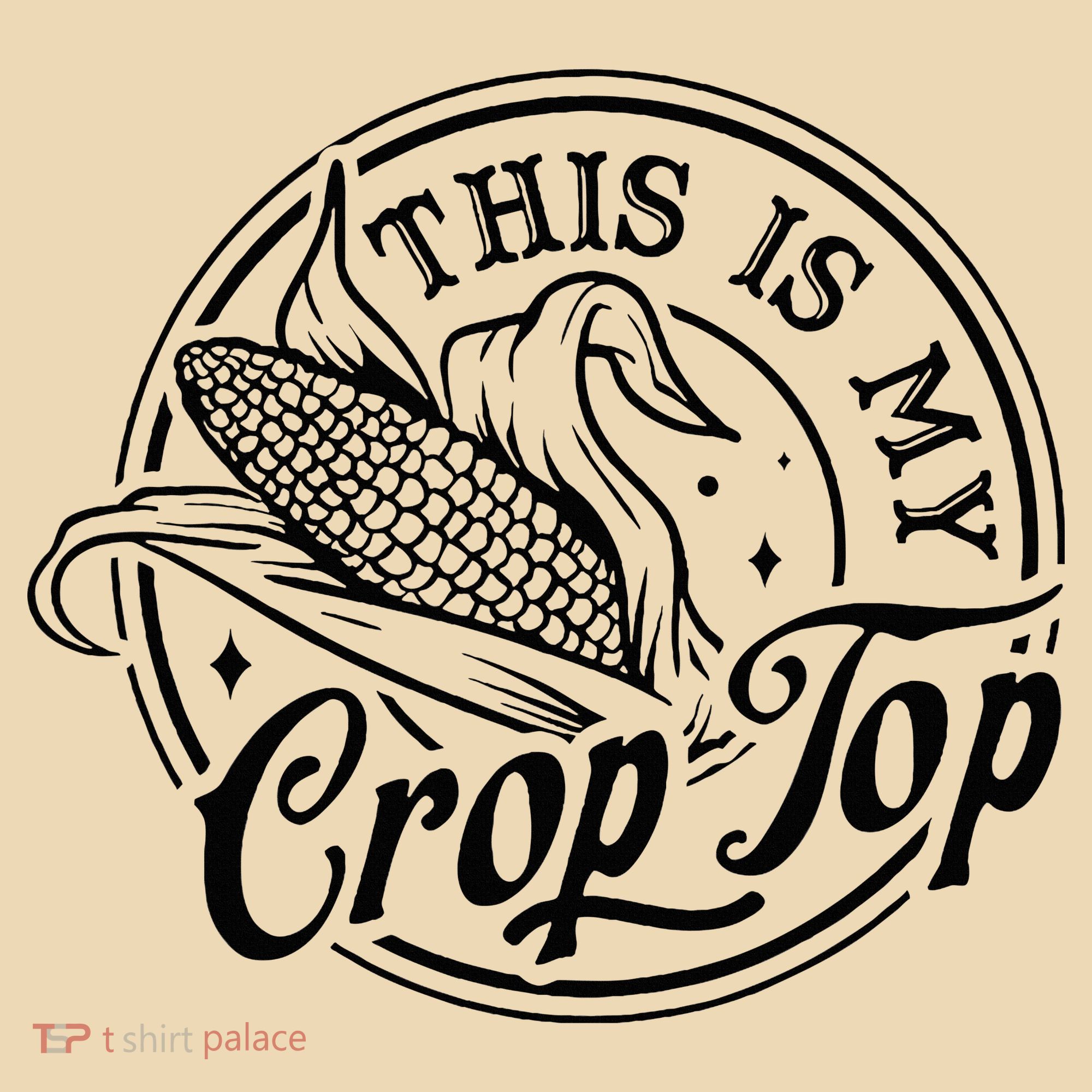 This Is My Crop Top Corn Lover Funny Farmer Farming Tote Bag