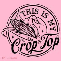 This Is My Crop Top Corn Lover Funny Farmer Farming Coaster thumb 2